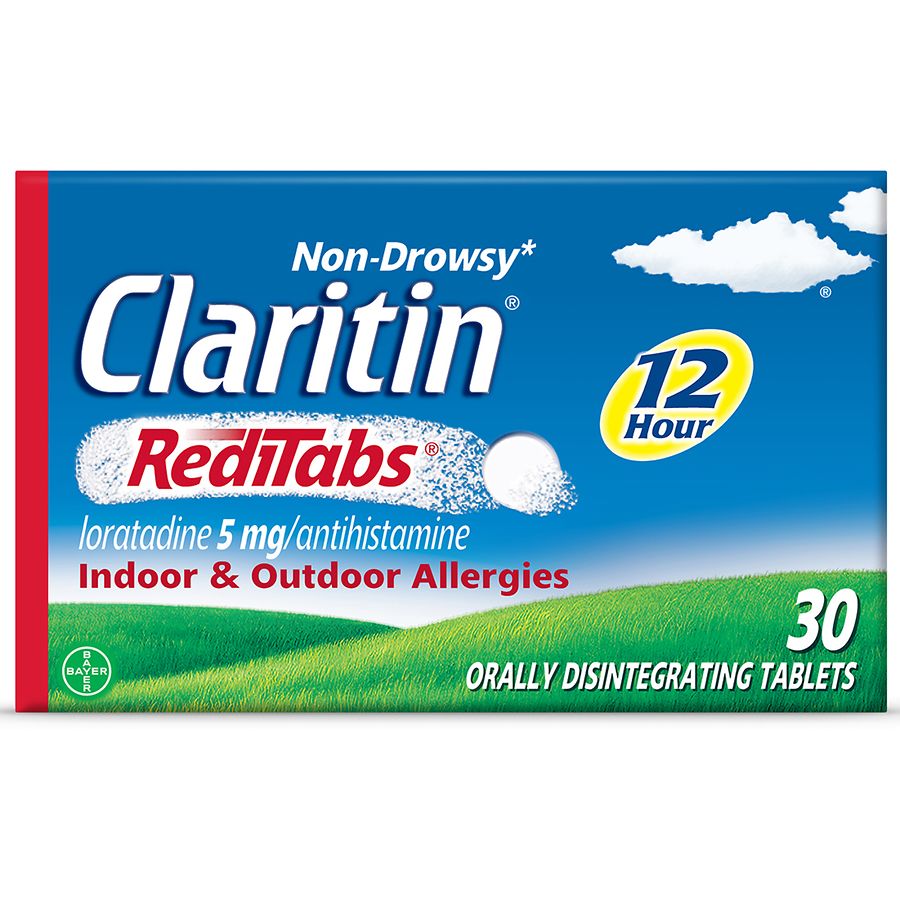 Claritin RediTabs, 12 HR Non-Drowsy Allergy Relief