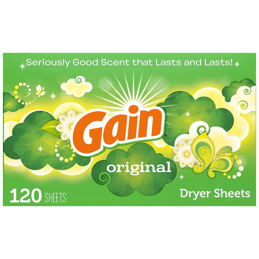 Gain Fabric Softener Dryer Sheets Original