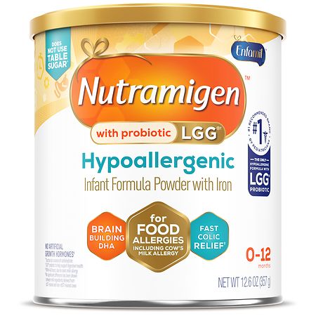 Enfamil Nutramigen Infant Formula Hypoallergenic & Lactose Free with Enflora LGG Powder Can