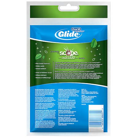 Glide Complete with Outlast Floss Mint | Walgreens