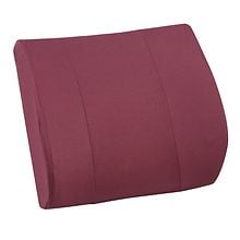 Mabis RELAX-A-Bac Lumbar Cushion with Insert, Burgandy | Walgreens