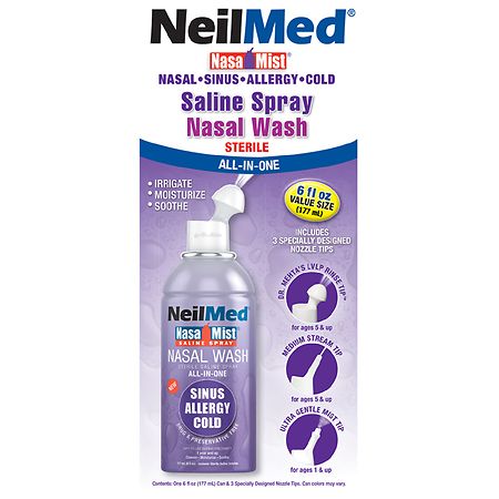 NeilMed Nasa Mist All In One Saline Spray