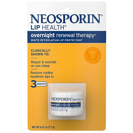 Neosporin Lip Overnight Renewal Therapy Lip Protectant