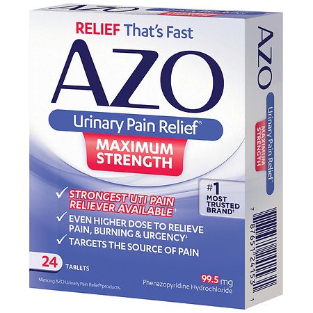 AZO Urinary Pain Relief Maximum Strength Tablets