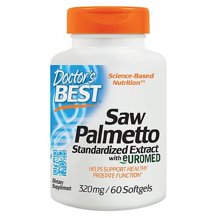 Doctor's Best Saw Palmetto 320 mg Softgels