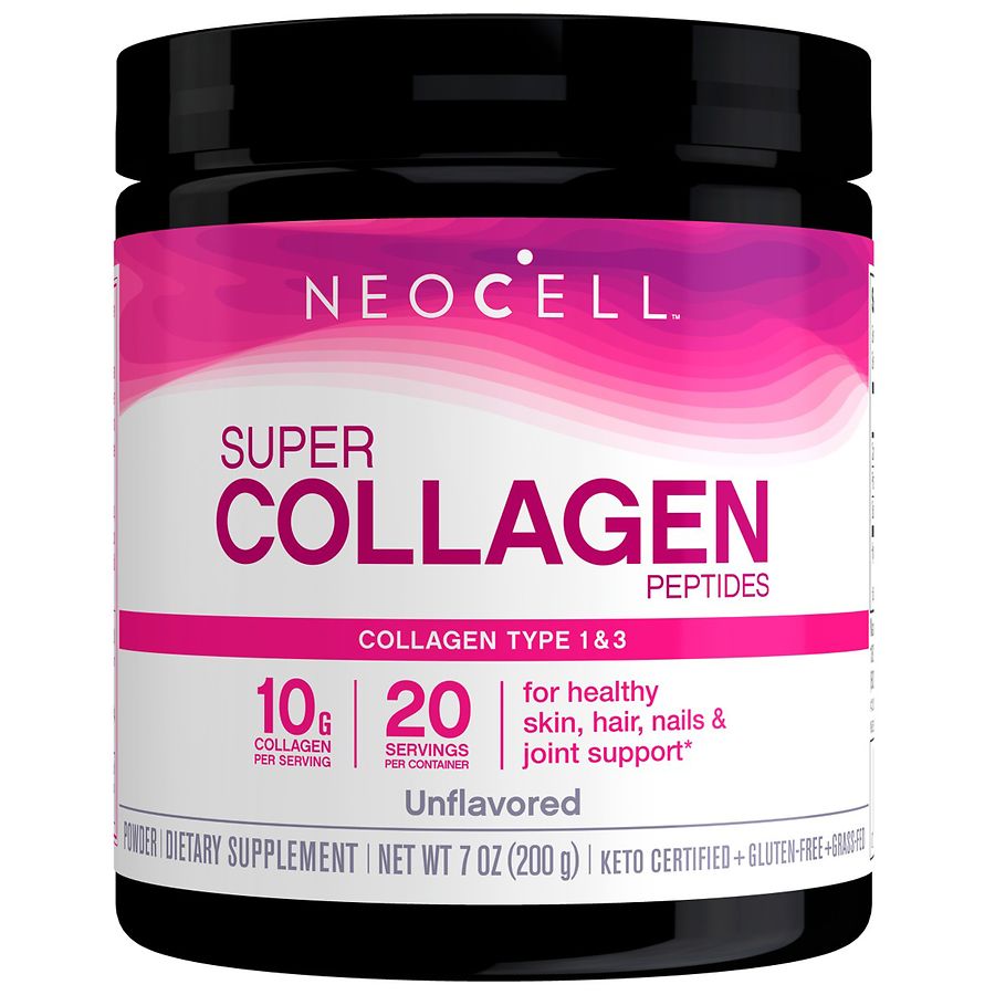 NeoCell Super Collagen Peptide Powder Unflavored