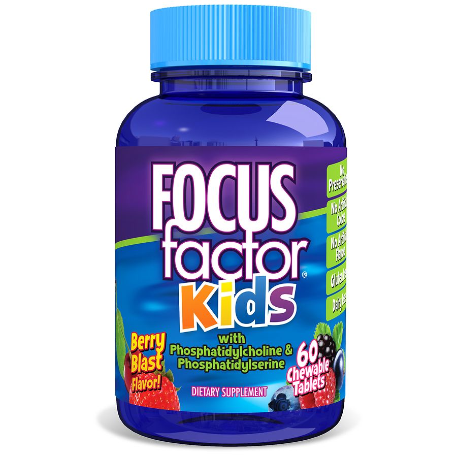 Photo 1 of *( Exp 06/2024)* Kids Daily Chewable Multivitamin for Healthy Brain Function Berry Blast