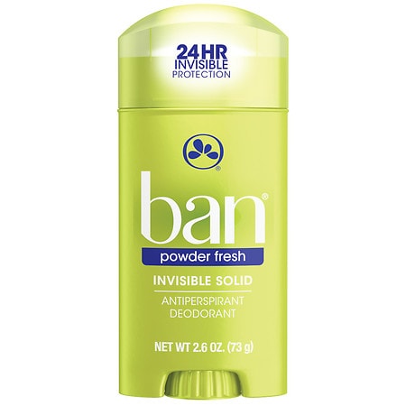 Ban 24Hr Antiperspirant Solid Deodorant Powder Fresh