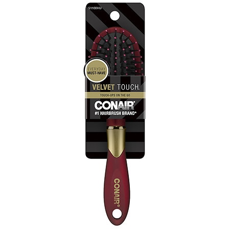 Conair velvet touch cushion brush best sale