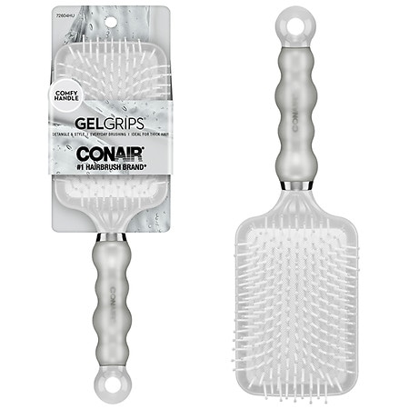 Conair gel outlet grip paddle brush