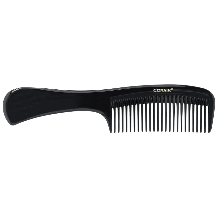 Conair Classic Detangle & Style Comb for All Hair Types Black