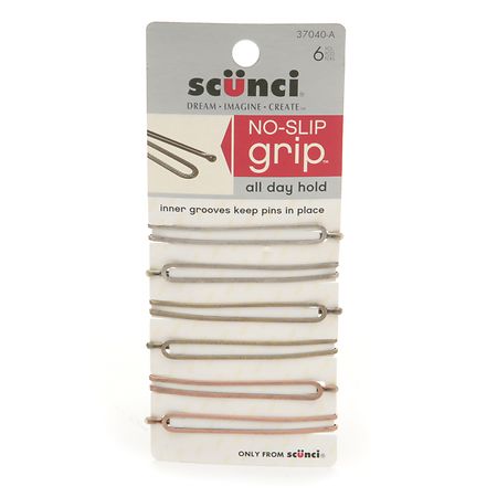 Scunci No-Slip Grip Hair Pins