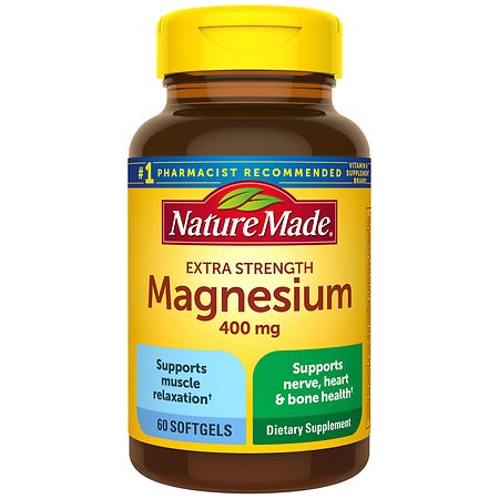 Nature Made Extra Strength Magnesium Oxide 400 mg Softgels