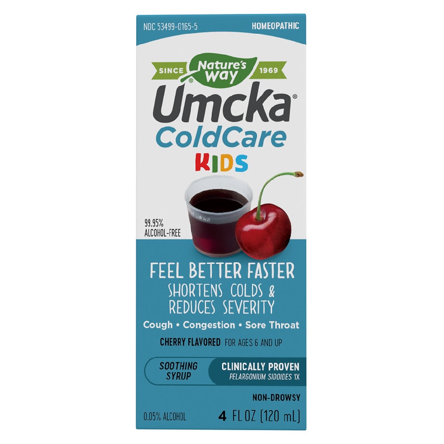 Nature's Way Cold Care Kids Syrup Cherry