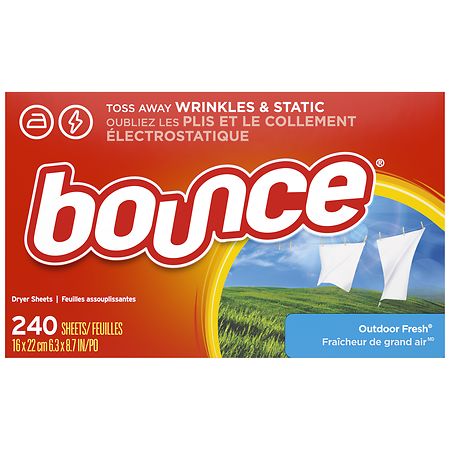Bounce Fabric Softener Sheets Outdoor Fresh