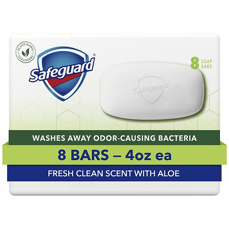 Bar Soap Fresh Clean With Aloe White