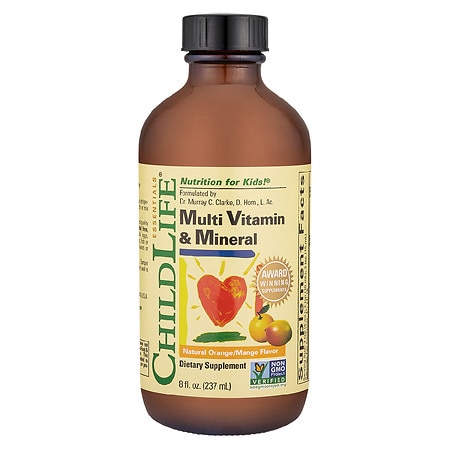 ChildLife Multi Vitamin & Mineral Liquid Orange/ Mango