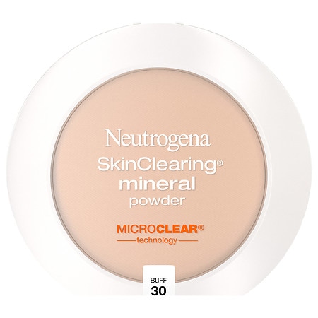 Neutrogena SkinClearing Mineral Acne Face Powder, Buff