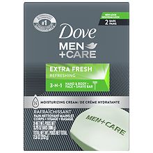 Dove Men + Care Extra Fresh Bar Soap, 14 ct.