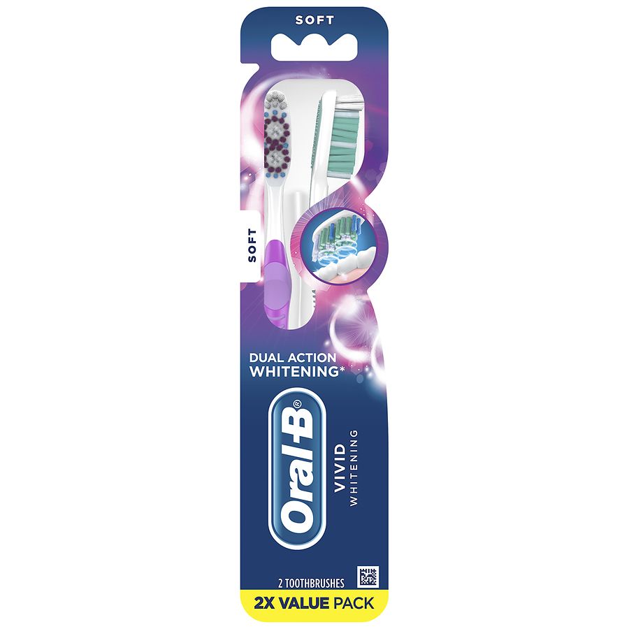 Oral-B Vivid Whitening Manual Toothbrush | Walgreens