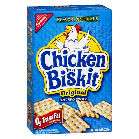 Chicken in a Biskit Baked Snack Crackers