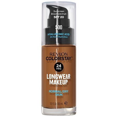 Revlon ColorStay Liquid Foundation Makeup  Normal/Dry Skin  SPF 20  410 Cappuccino  1 fl oz