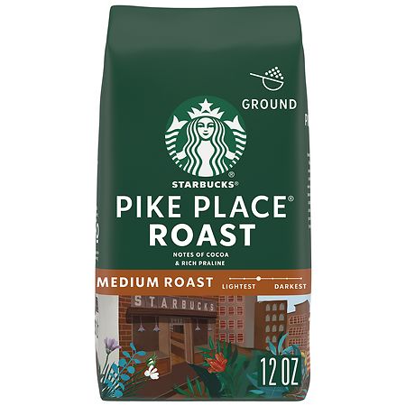 Starbucks Ground Coffee Medium Roast Pike Place Roast