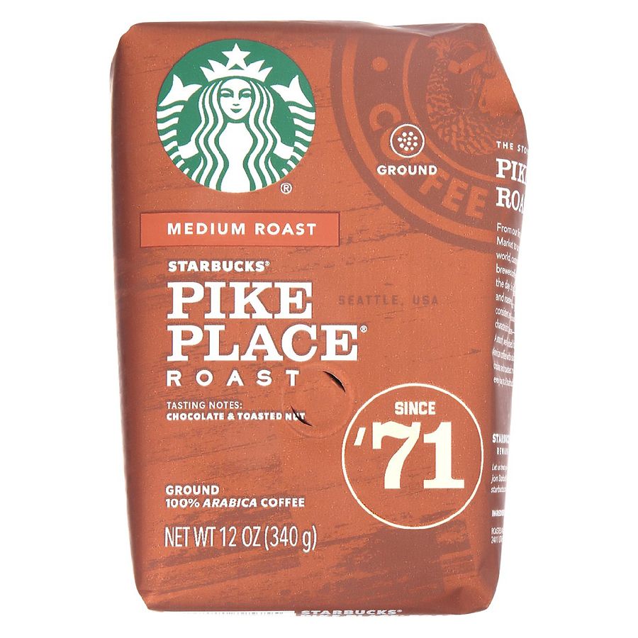 Starbucks Pike Place Market First Store Reusable Hot Cups with Lids, 6  Pack, 16 oz 6 Count (Pack of 1)