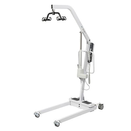 Drive Medical Electric Patient Lift with Rechargeable Battery White