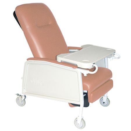 Drive Medical 3 Position Heavy Duty Bariatric Geri Chair Recliner Rosewood