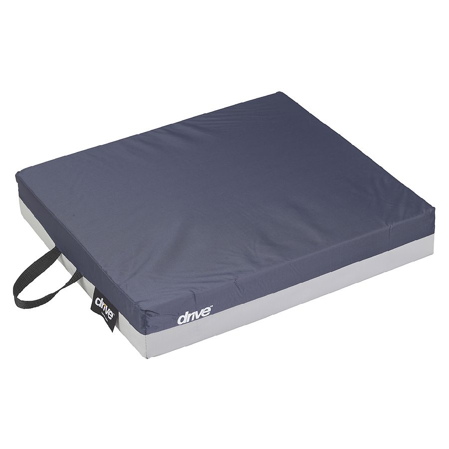 Drive Medical Gel "E" Skin Protection Wheelchair Seat Cushion 18" x 16