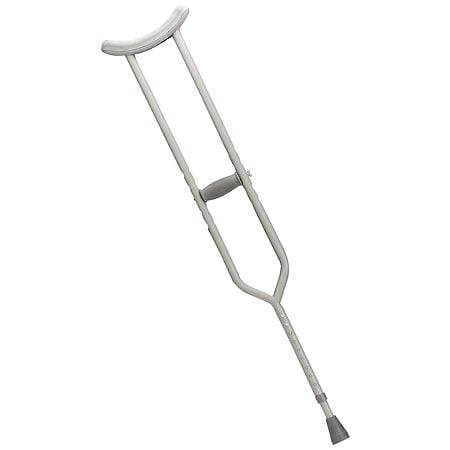 Drive Medical Bariatric Heavy Duty Walking Crutches Adult Gray