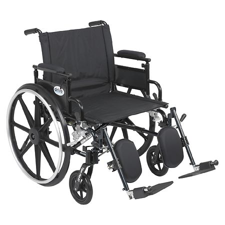 Drive Medical Viper Plus GT Wheelchair 22" Seat Black