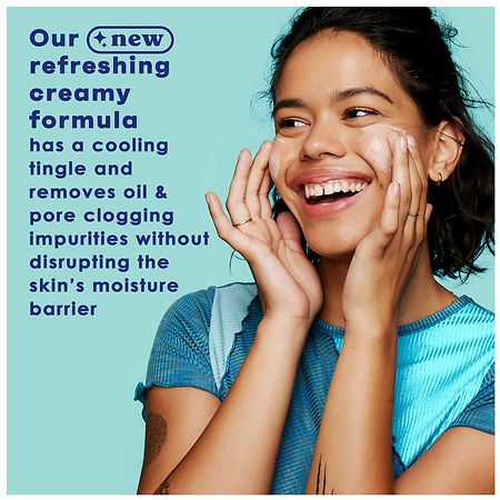 Clean & Clear Deep Action Cream Facial Cleanser Oil-Free