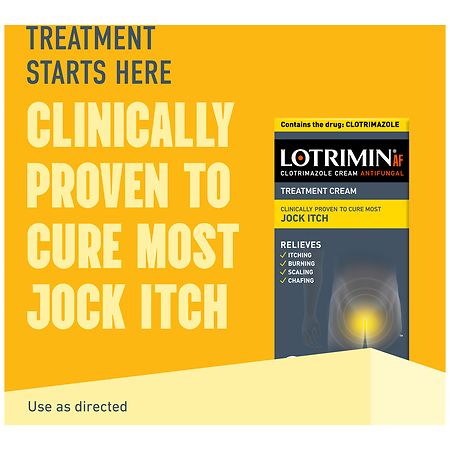 Lotrimin AF Antifungal for Jock Itch, Clotrimazole Cream