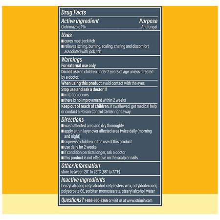 Lotrimin AF Antifungal for Jock Itch, Clotrimazole Cream