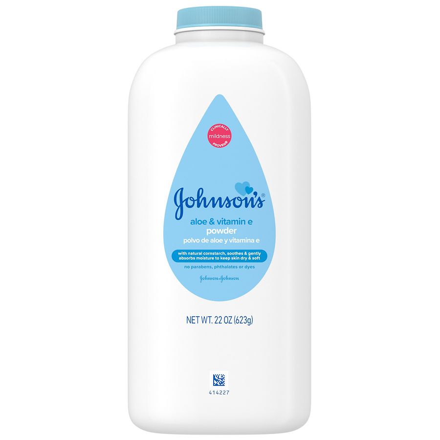 Johnson's Baby Powder With Aloe & Vitamin E With Aloe & Vitamin E