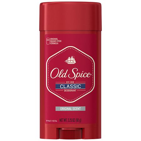 Old Spice Classic Men's Deodorant Stick Original