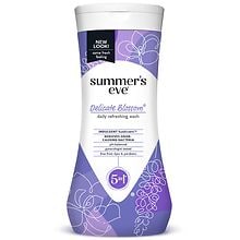 Summer\'s Eve Sensitive Blossom Skin Walgreens for Delicate | Cleansing Wash