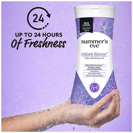 Summer's Eve Cleansing Wash for Sensitive Skin Delicate