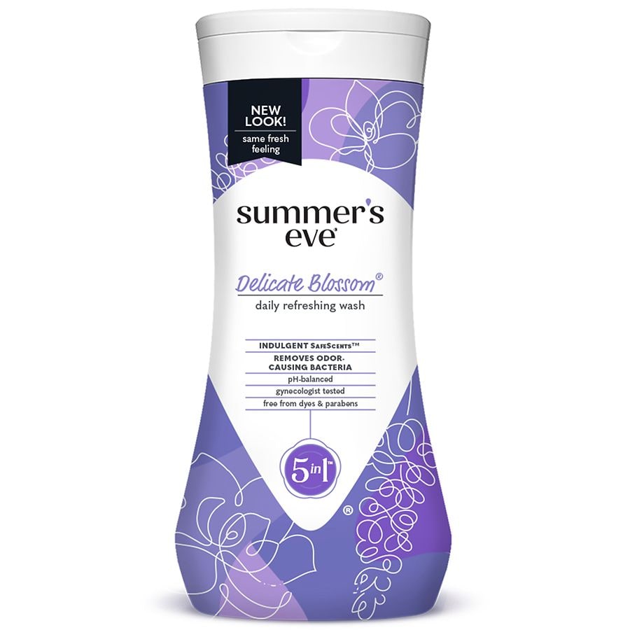 Summer's Eve Cleansing Wash for Sensitive Skin Delicate Blossom
