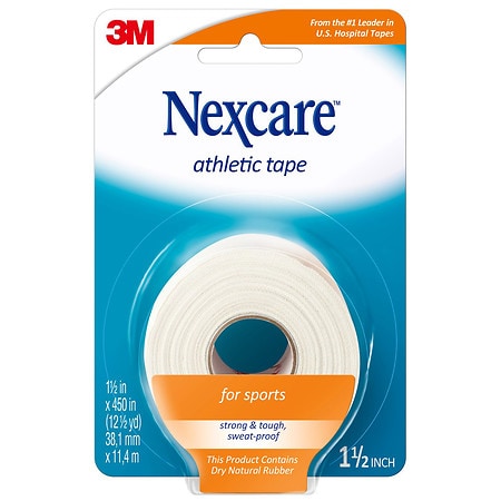 4 Pack) 1.5in X 10 Yards Athletic Sports Tape Adhesive Medical