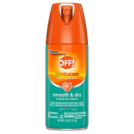 Off! FamilyCare Insect Repellent I, Smooth & Dry, Travel Size Tropical Splash