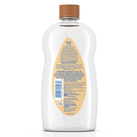 Johnson's Baby Oil With Shea & Cocoa Butter