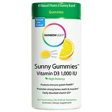 rainbow light sunny gummies 1000 iu