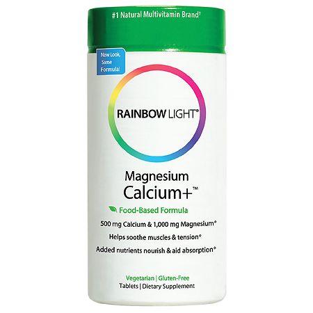 Rainbow Light Magnesium Calcium + Tablets