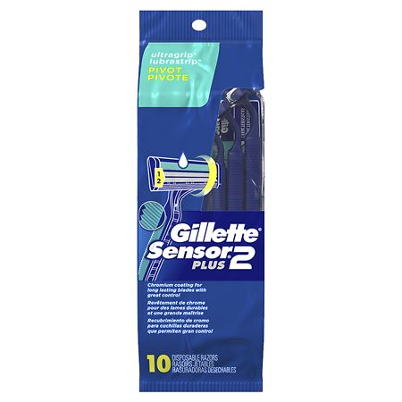 gillette custom plus pivot disposable razors