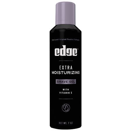 Edge Extra Moisturizing Shave Gel for Men Extra Moisturizing with Vitamin E