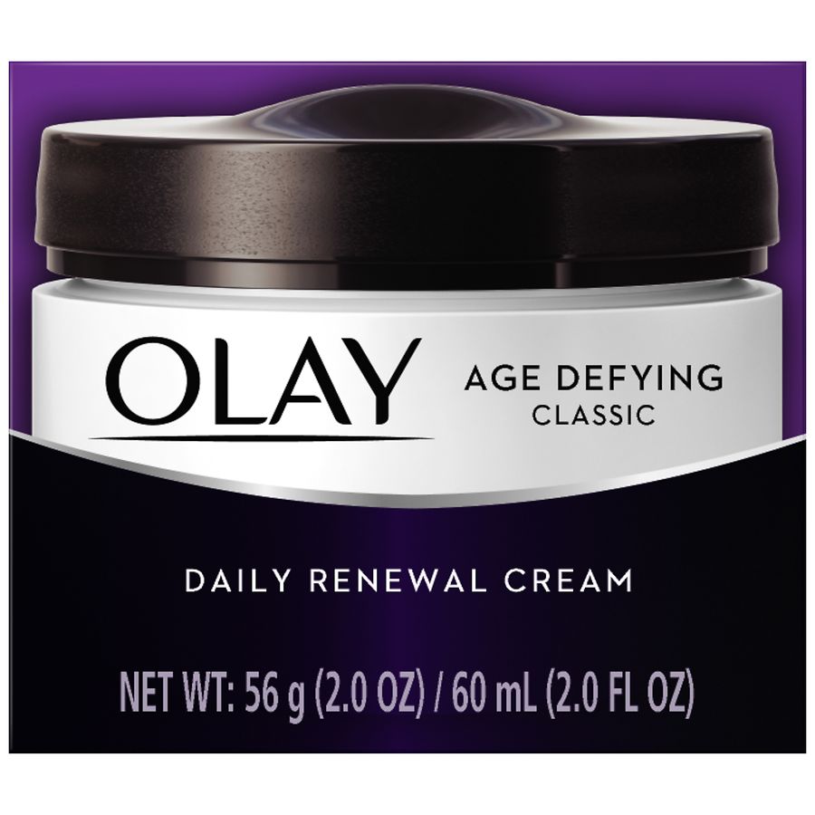 Olay Age Defying Classic Daily Renewal Cream, Face Moisturizer