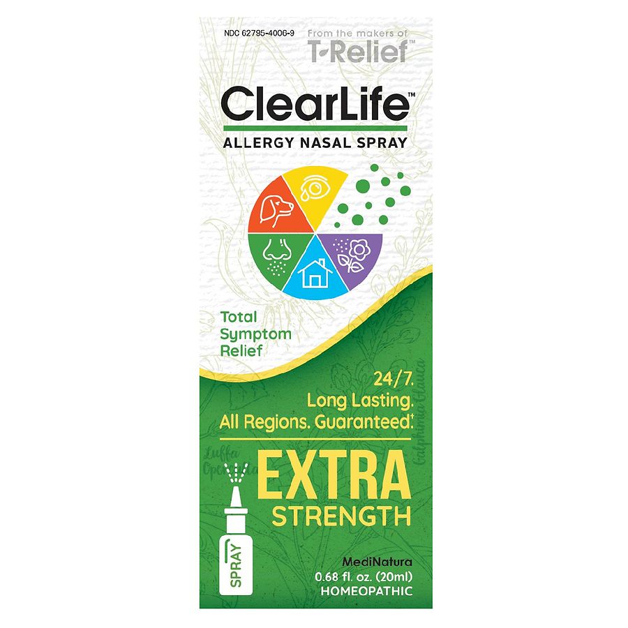 ClearLife Extra Strength Allergy Nasal Spray Walgreens